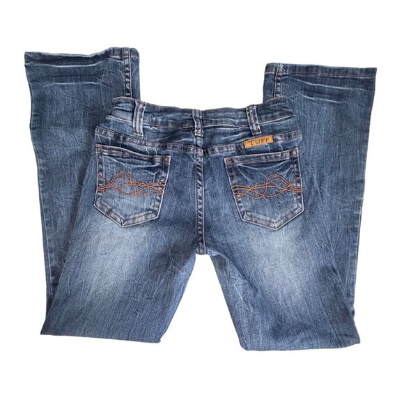 Cowgirl Tuff Earth Shattered Jeans Womens W29 L33 Blue Bootcut Denim Western Rod - Picture 3 of 11